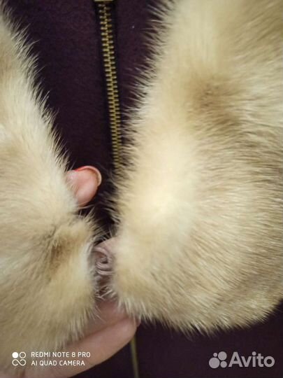 Новый воротник норка