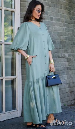 Платье рубашка 48 50