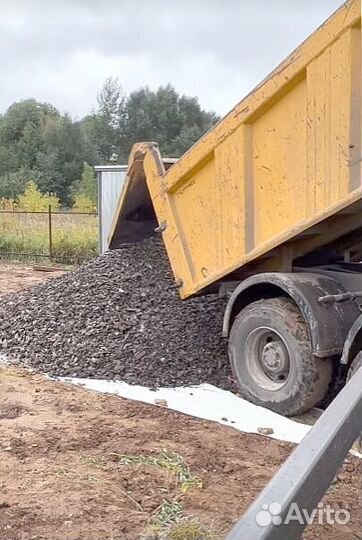 Щебень вторичный с доставкой