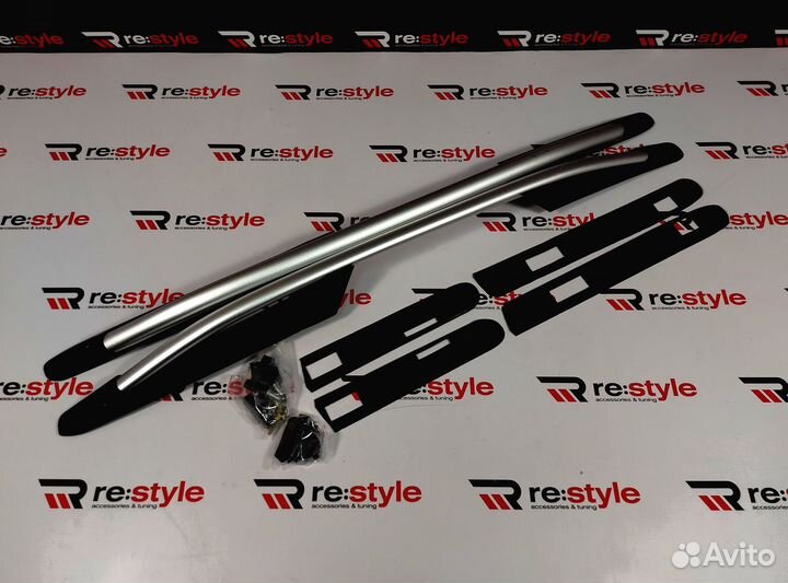 Рейлинги Honda CR-V 06-12г Серебро DyXxjA