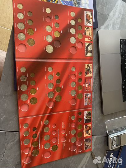 Коллекция монет СССР 1961-1991 гг 3 тома