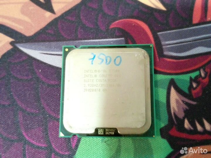 Процессор Intel core 2 DUO