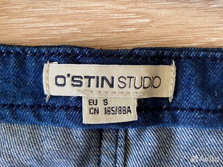 Джинсовый комбинезон