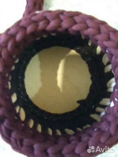 Шкатулка вязаная