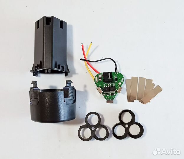 Корпус 3S 12В батареи 18650 с платой BMS