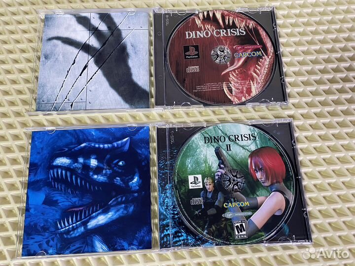 Dino crisis ps1 комплект