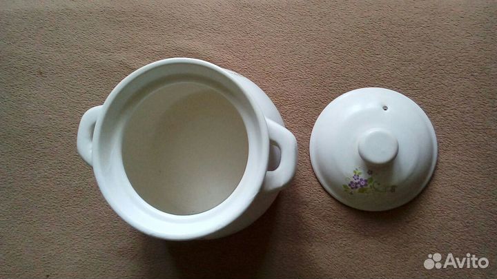 Кастрюля керамическая