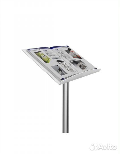 Информационная стойка-пюпитр с лотком А3