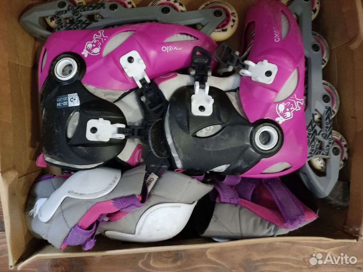 Детские ролики и защита Оксело(Oxelo)