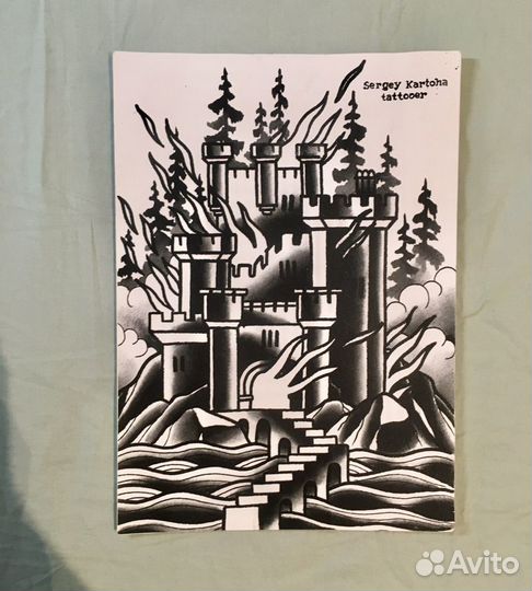 Постеры/принты/эскизы татуировщиков/художников