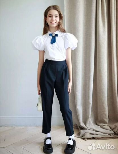 Блузка школьная новая р146-152