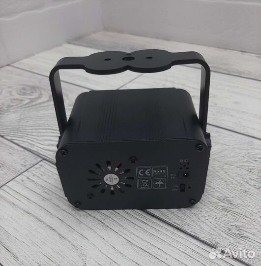 Светомузыка мини-лазер Тюлень 60 узоров