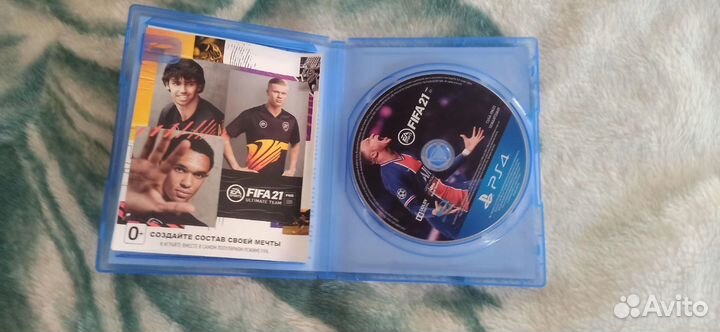 Fifa 21 ps4 диск