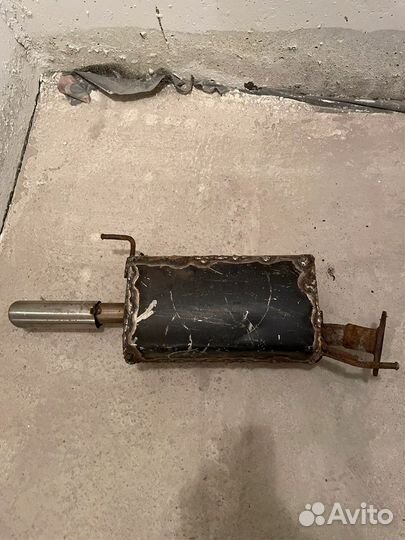 Глушитель на Nissan Juke