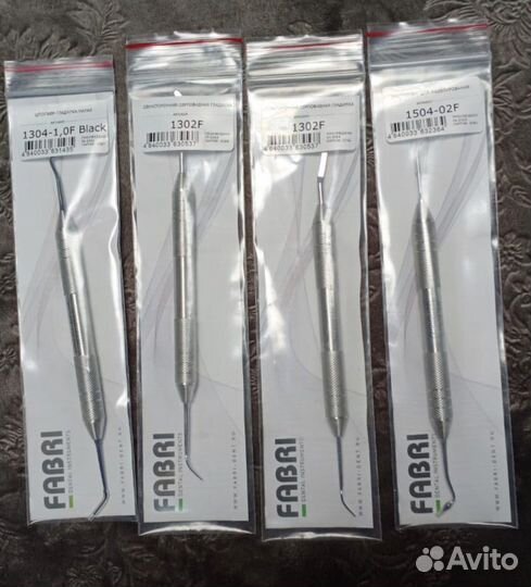 Гладилки фабри стоматологические