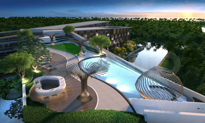 Квартира-студия, 25 м² (Таиланд)