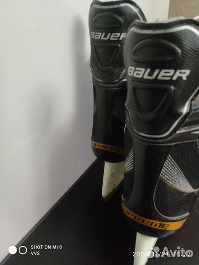 Хоккейные коньки bauer 41 размер