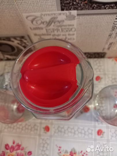 Графин с 2 стаканами