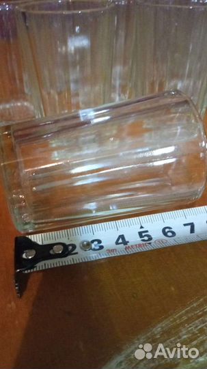 Стопки гранёные 1960-х годов