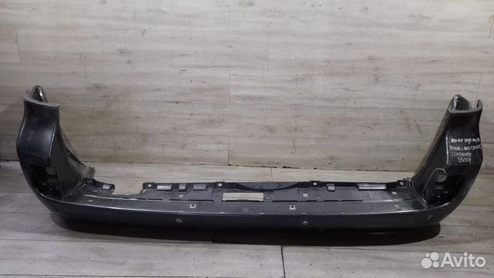 Бампер задний под парктроники Toyota Land Cruiser