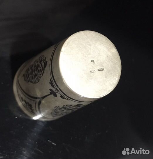 Стопка серебро