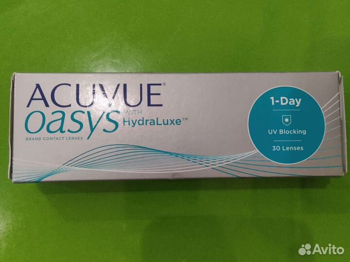 Контактные линзы acuvue oasys 1 day
