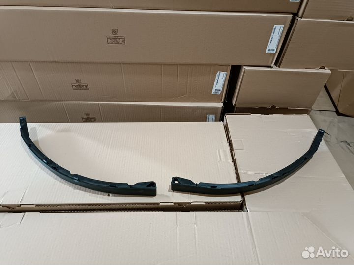 Ресницы переднего бампера Лада приора LADA priora