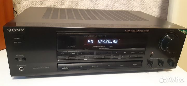 Av ресивер sony
