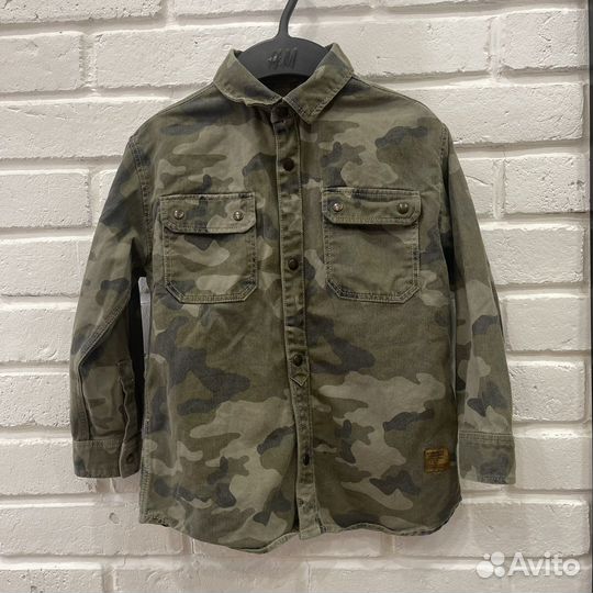 Джинсовая рубашка Zara 116