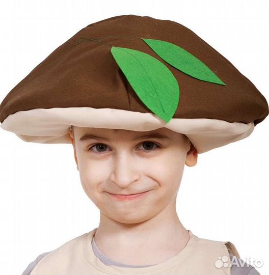 Шапка маска Гриб Боровик новая