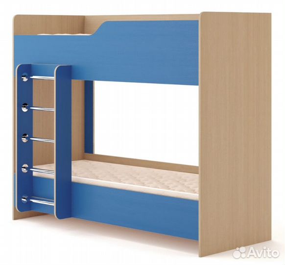 Кровать Биг двухъярусная кр-12
