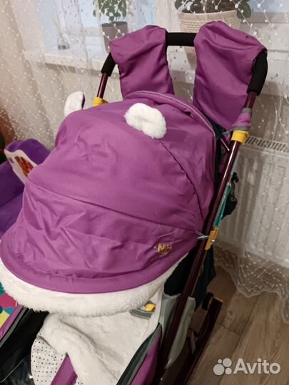 Детские санки коляска бу продаю