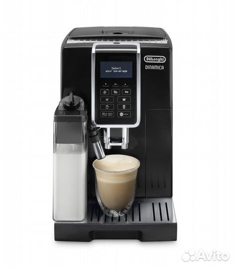 Кофемашина DeLonghi Dinamica ecam350.55.B, черный
