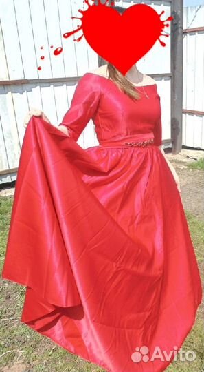 Платье в пол