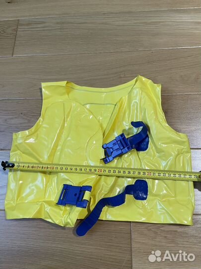 Нарукавники для плавания, жилет, маска