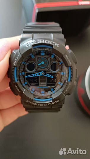 Часы Casio g shock ga 100