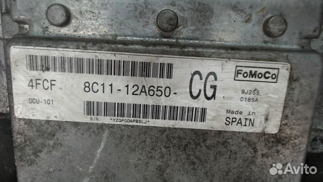 Блок управления эбу Ford transit