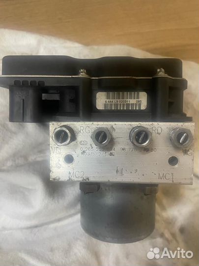Блок абс citroen с4 16 809 019 80