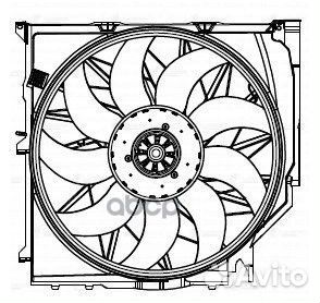 Вентилятор радиатора охлаждения BMW X3(E83) 04
