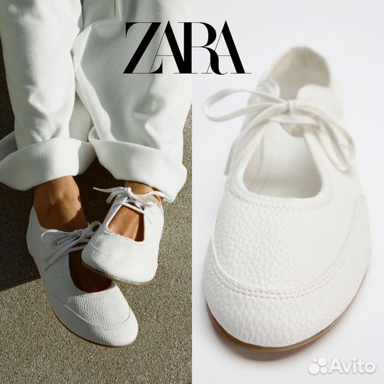 Балетки с бантиком Zara 35-42 под заказ Испания