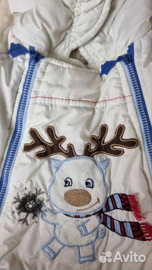 Зимний комбинезон 74 для девочки мальчика