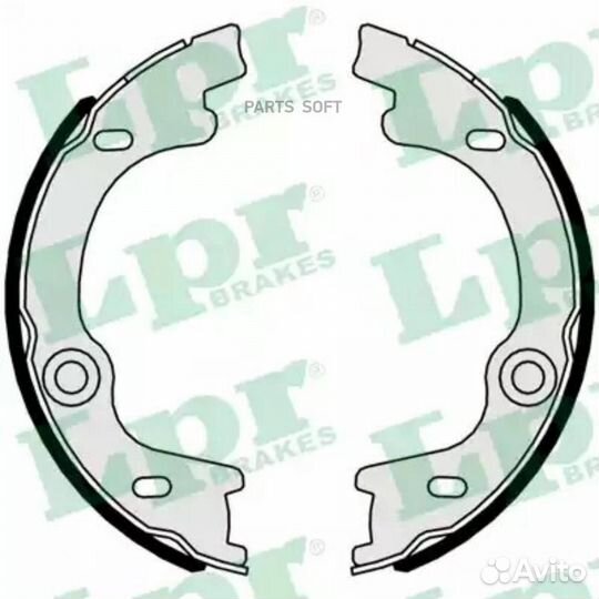 Колодки ст.тормоза KIA carens 02- 01063 LPR