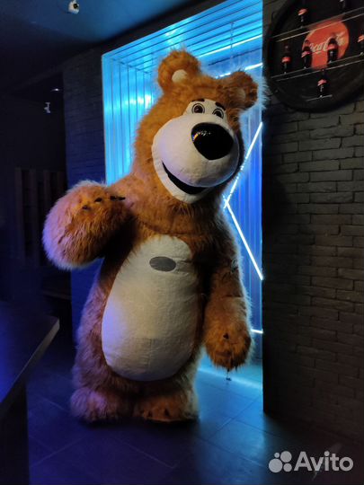 Поздравление от медведя Миши/аниматоры