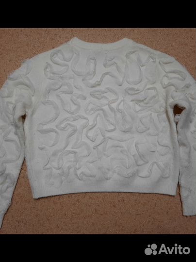Свитер с рюшами zara