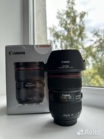 Объектив canon ef 24 70mm f 2 8l ii usm
