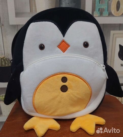 Рюкзак пингвин детский новый