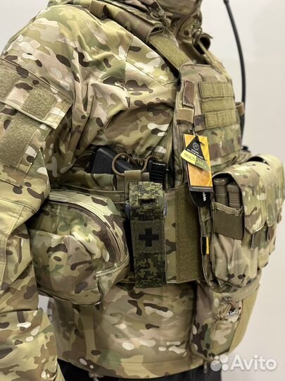 Жилет 6094 Мультикам с Усиленными швами