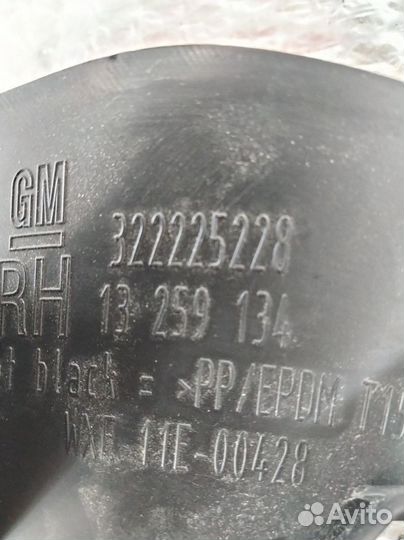 Накладка торпедо комплект Опель Астра J GTC