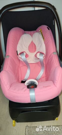 Автолюлька maxi cosi с базой isofix
