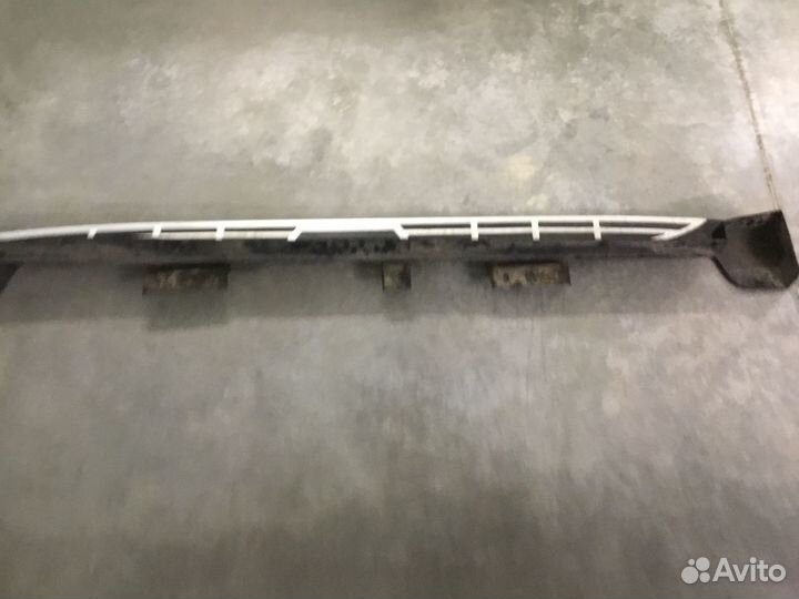 Порог декоративный Хендай Санта Фе 3